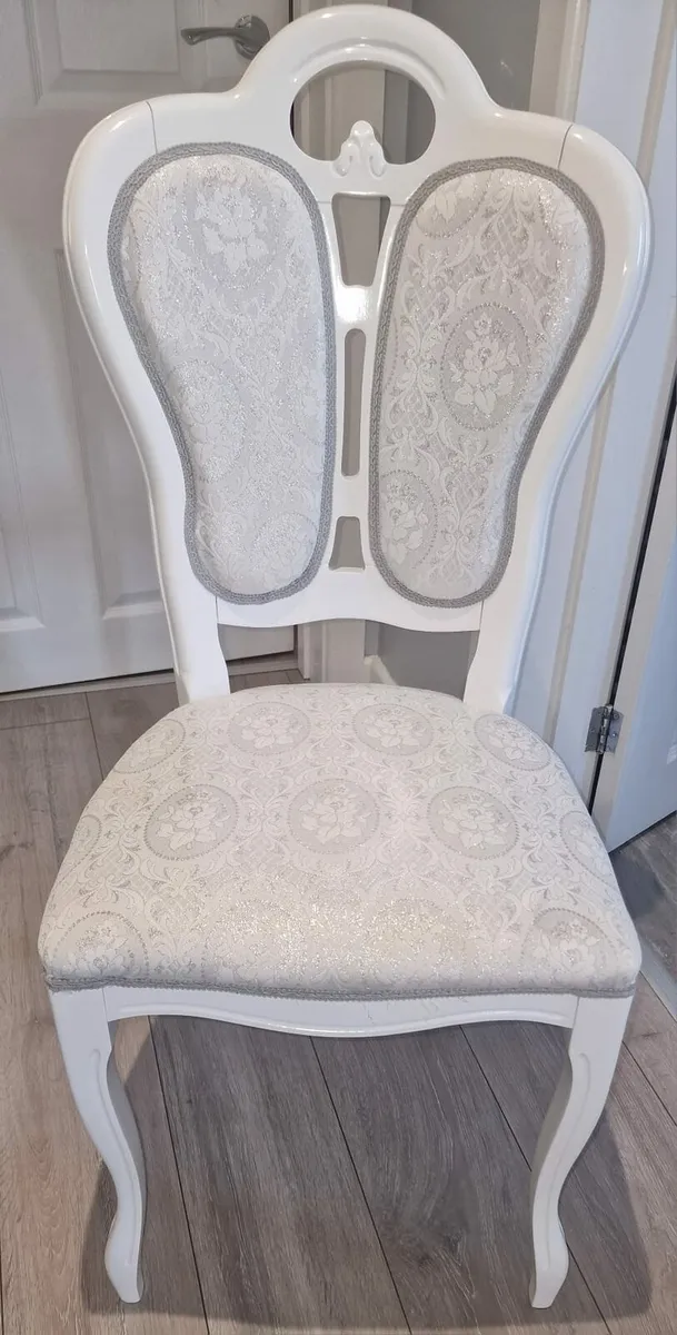 White and silver Italian furniture - Image 4