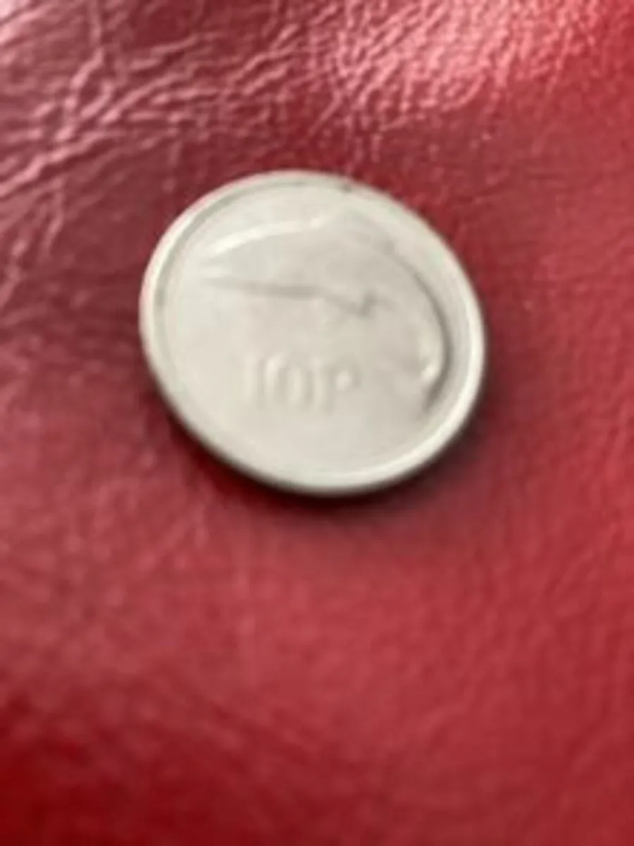 Decimal Irish 10p coin