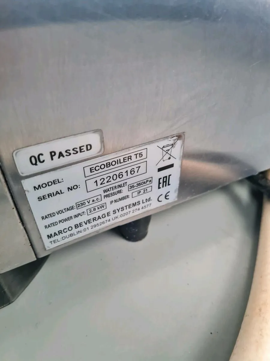 Marco T5 Water Boiler - Image 2