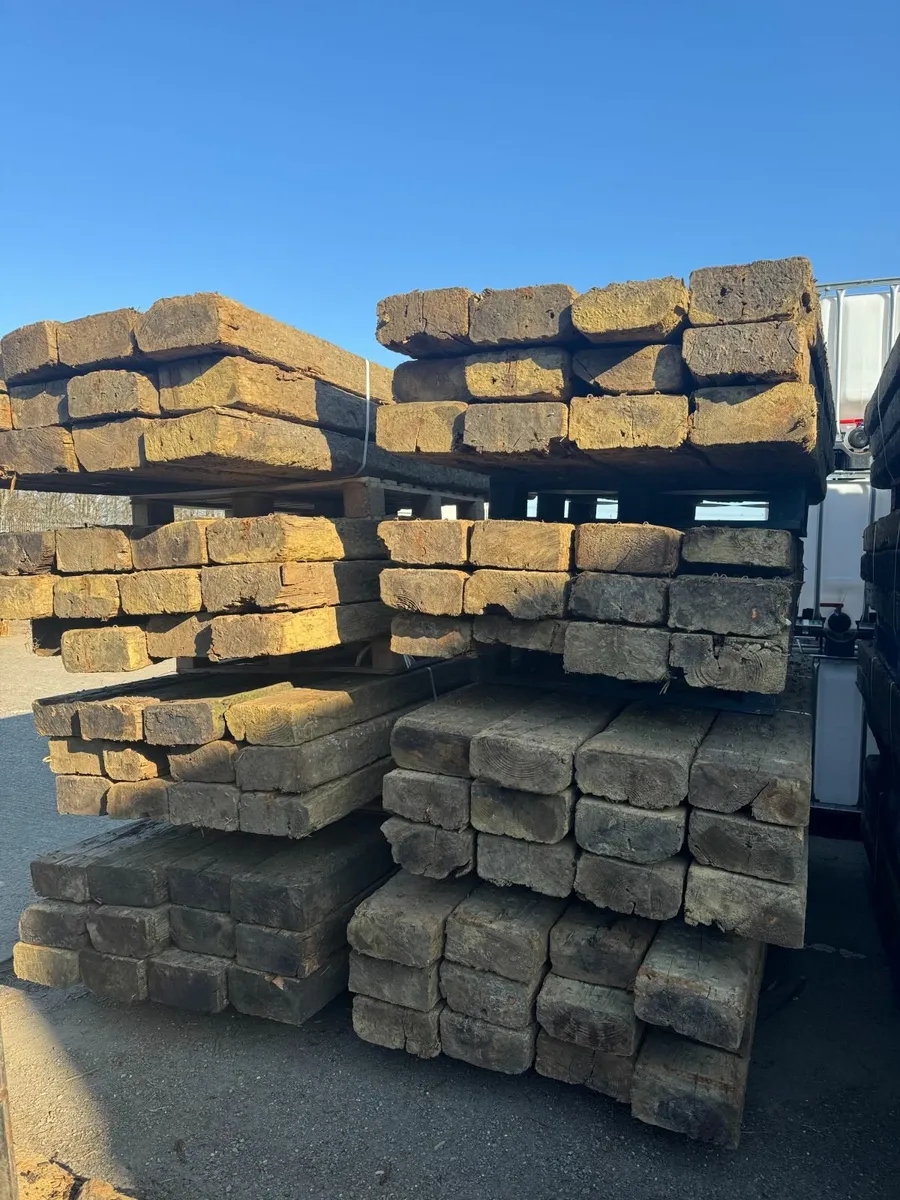 8.5ft Railway Sleepers - Image 3