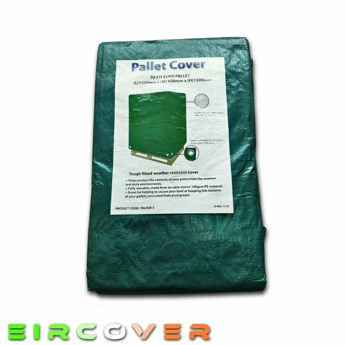 Euro Pallet Cover Small - 1220 L x 820 W x 500 H - Image 2