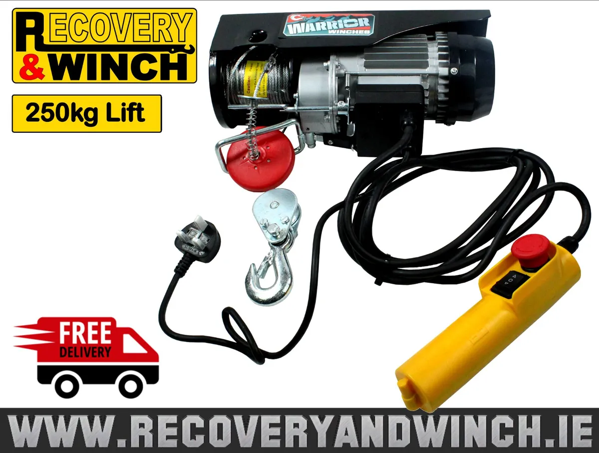 HOIST 👆👇 250KG - 240V ELECTRIC - Image 1