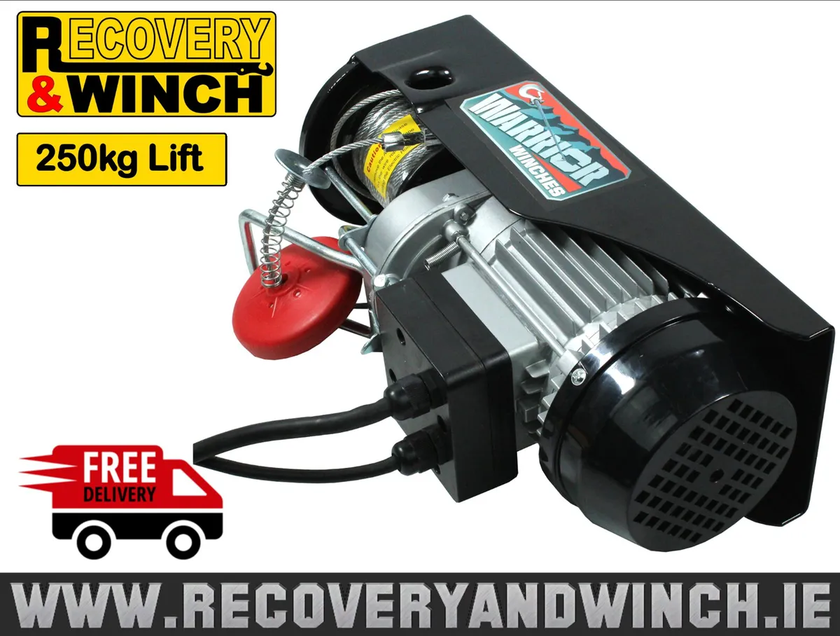 HOIST 👆👇 250KG - 240V ELECTRIC - Image 2