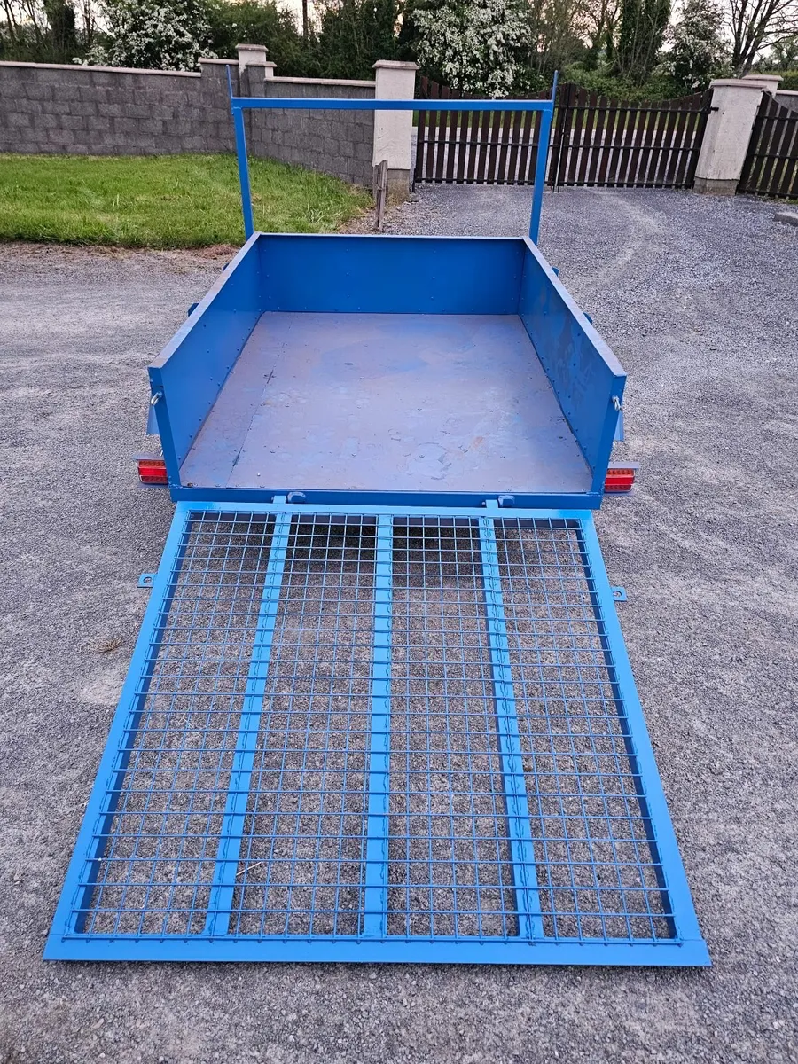 6'4"x4'10' all steel car trailer €1150 - Image 4