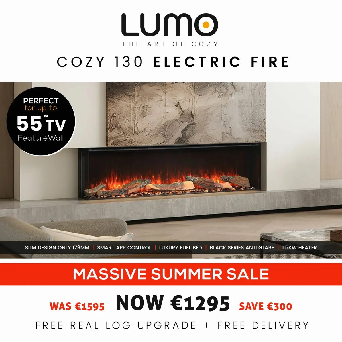 🔥 Electric Fires - Massive SUMMER SALE NOW ON 🔥 - Image 3