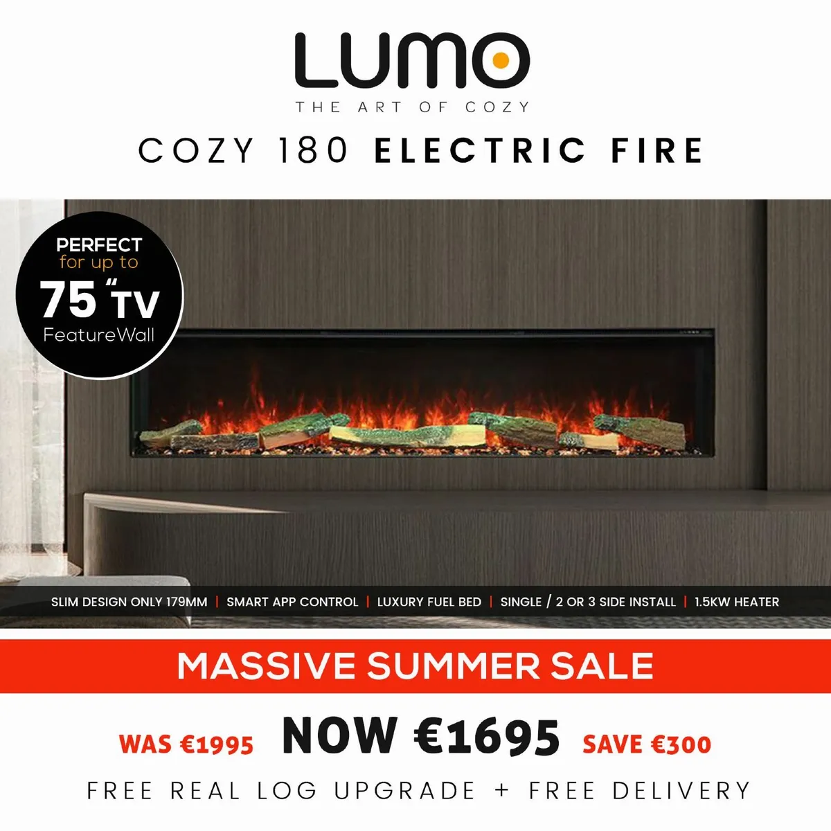 🔥 Electric Fires - Massive SUMMER SALE NOW ON 🔥 - Image 4