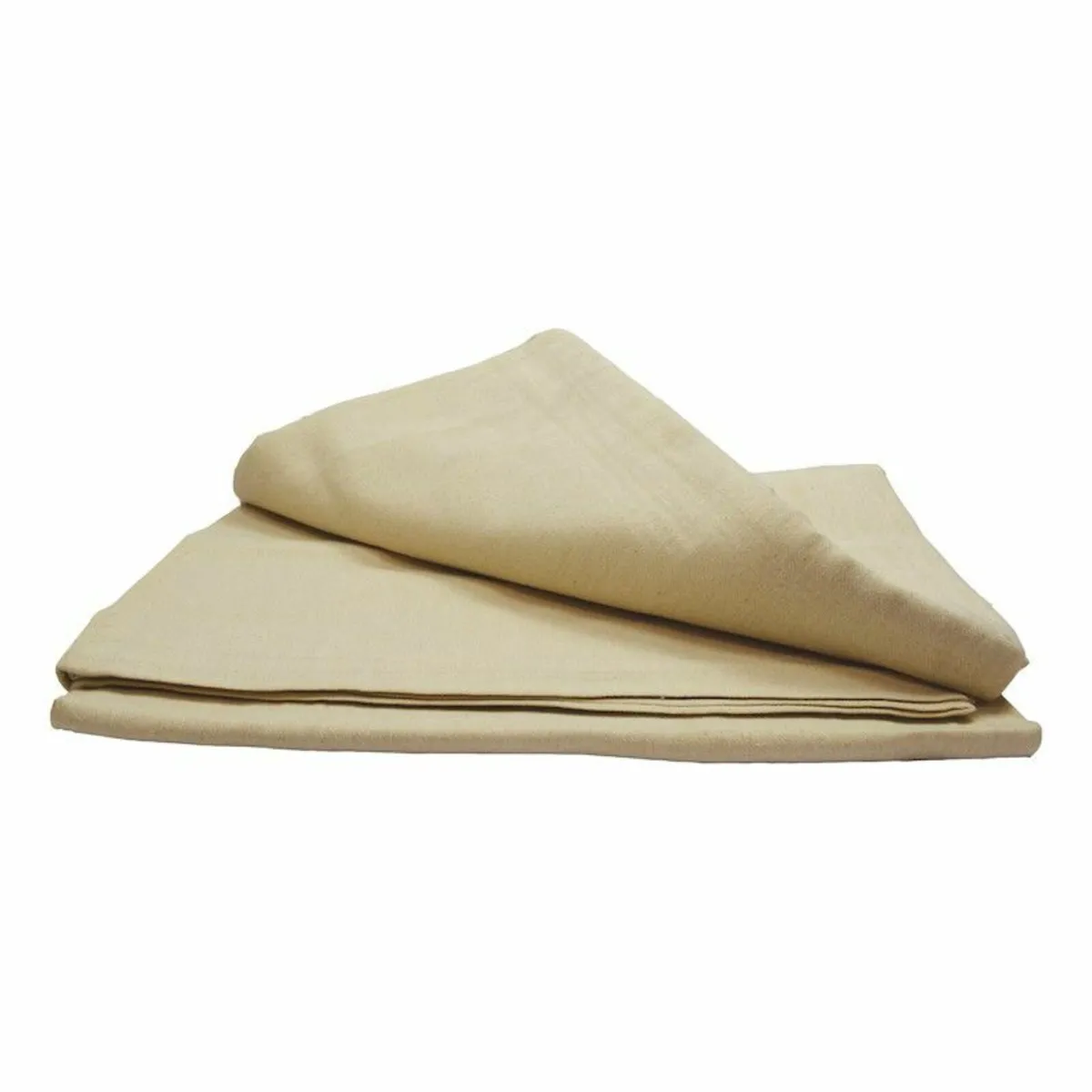 Cotton calico dustsheet  2.7m X 3.6m (9ft X 12ft) - Image 2