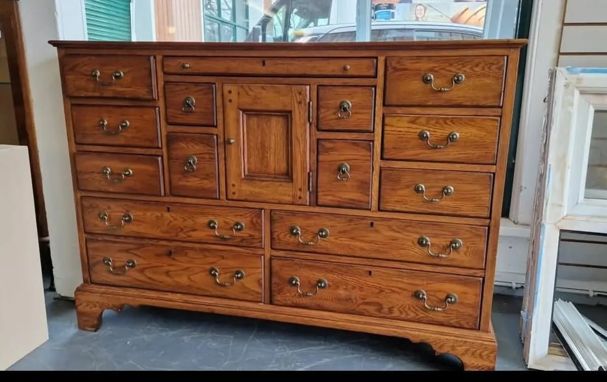 Vintage bob timberlake cherry bank of drawers - Image 1