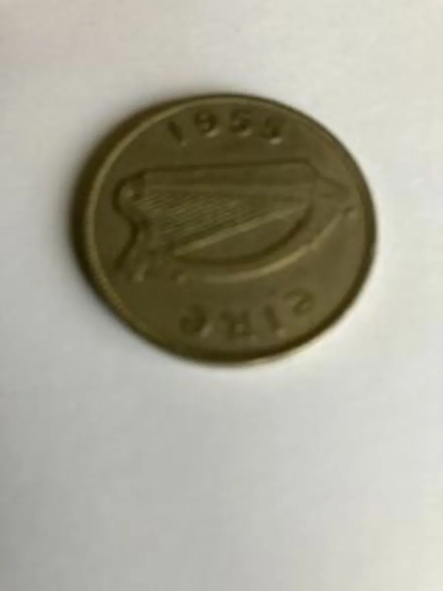 Pre Decimal Irish coin - 1955 Florin (2 Shillings)
