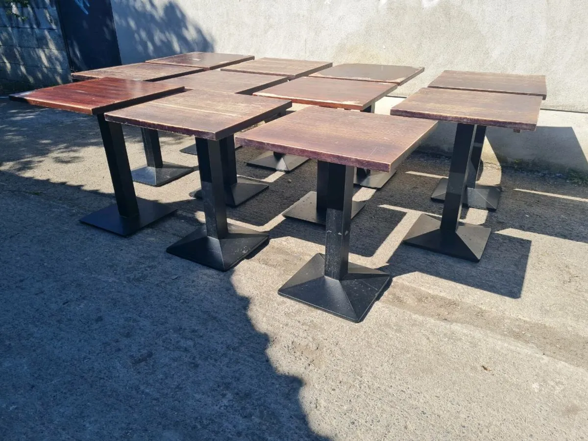 Cafe / Restaurant Tables x11 - Image 1