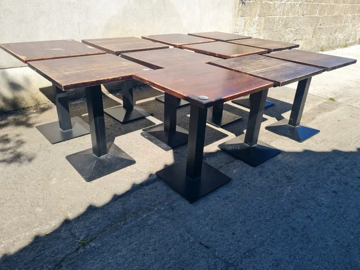 Cafe / Restaurant Tables x11 - Image 2