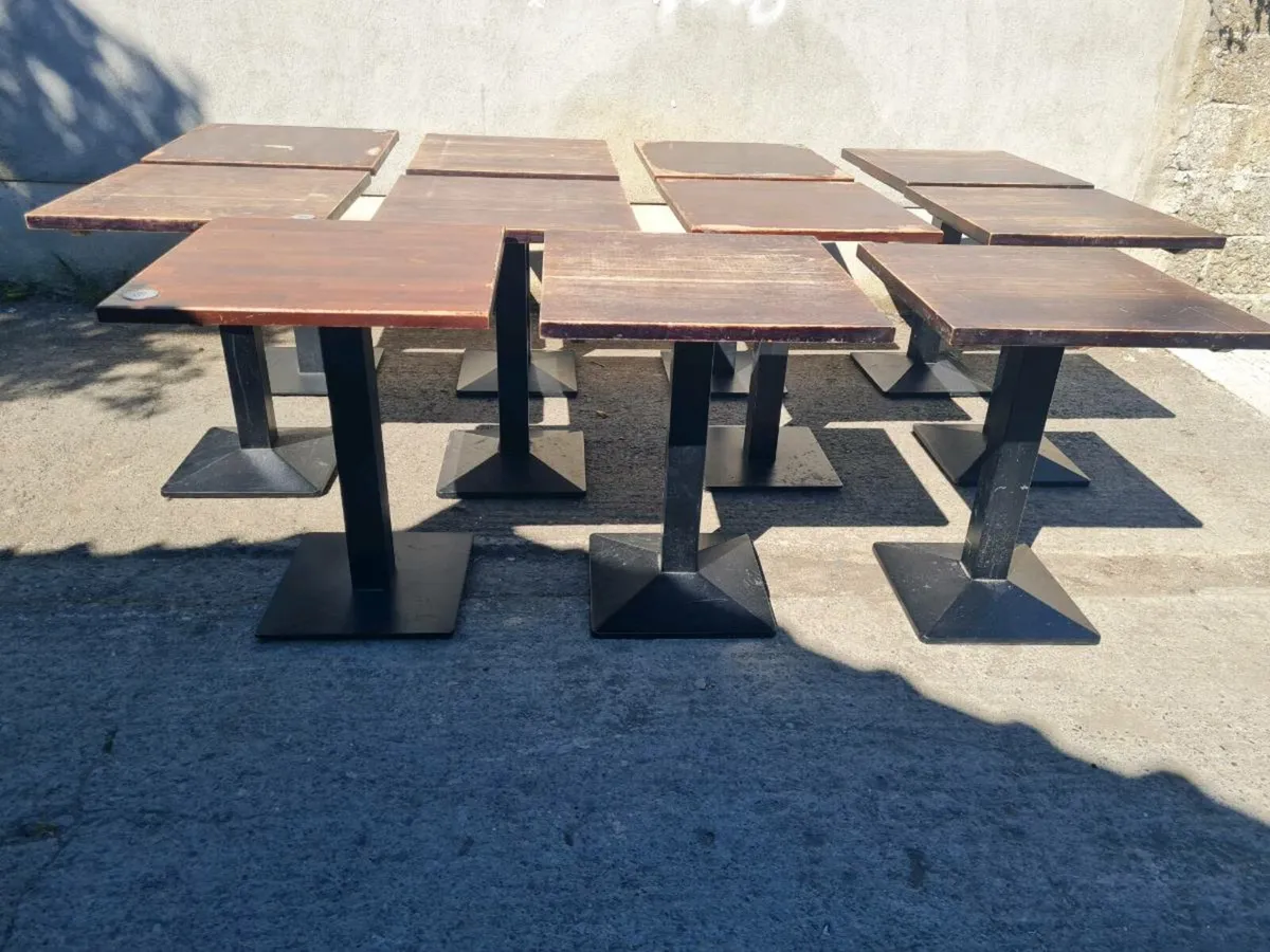 Cafe / Restaurant Tables x11 - Image 3