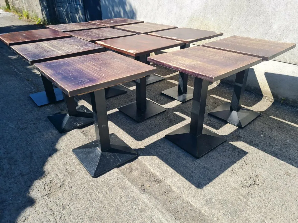 Cafe / Restaurant Tables x11 - Image 4