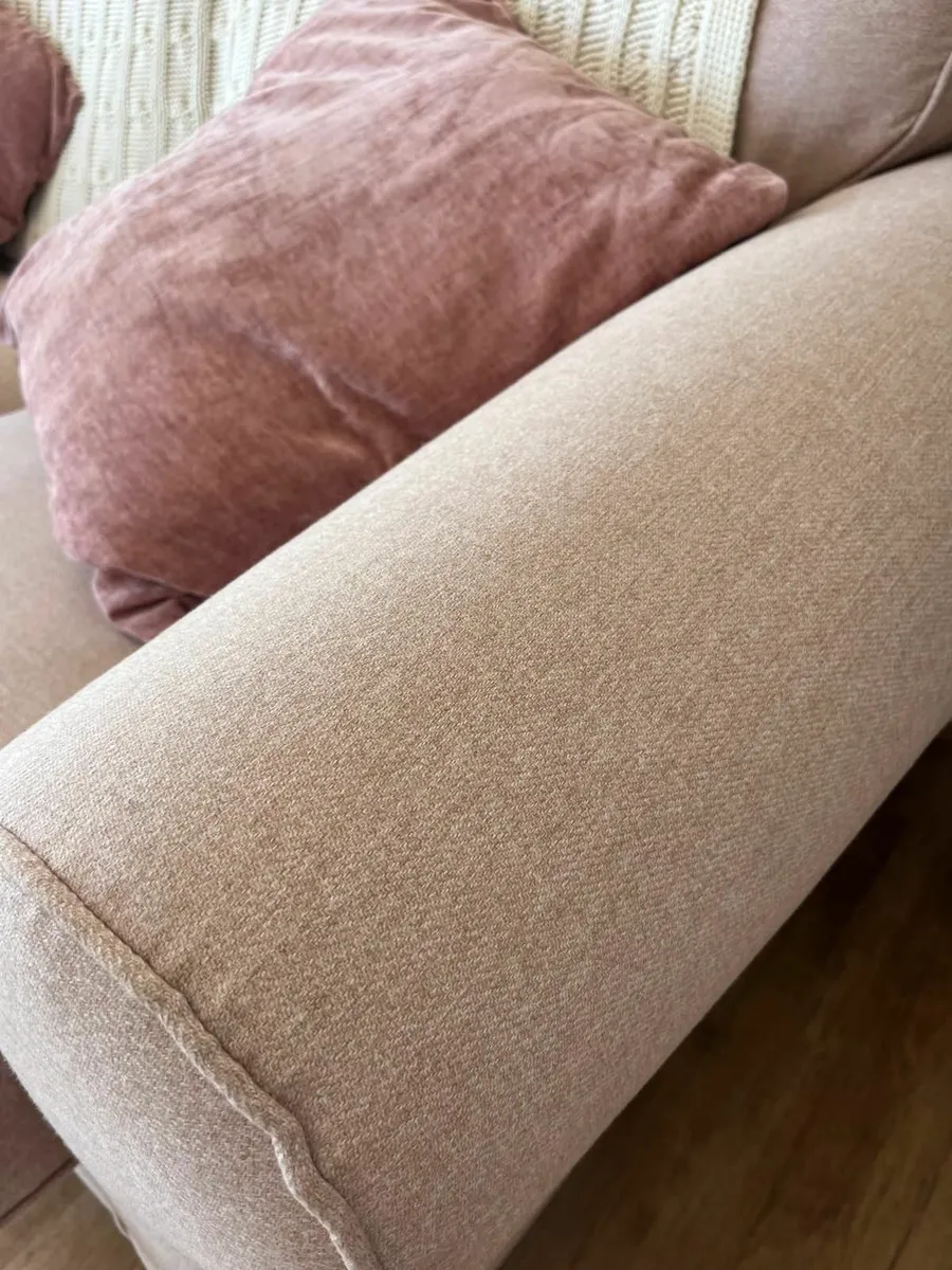 Two Seater DFS 'Rose' Couch - Image 1