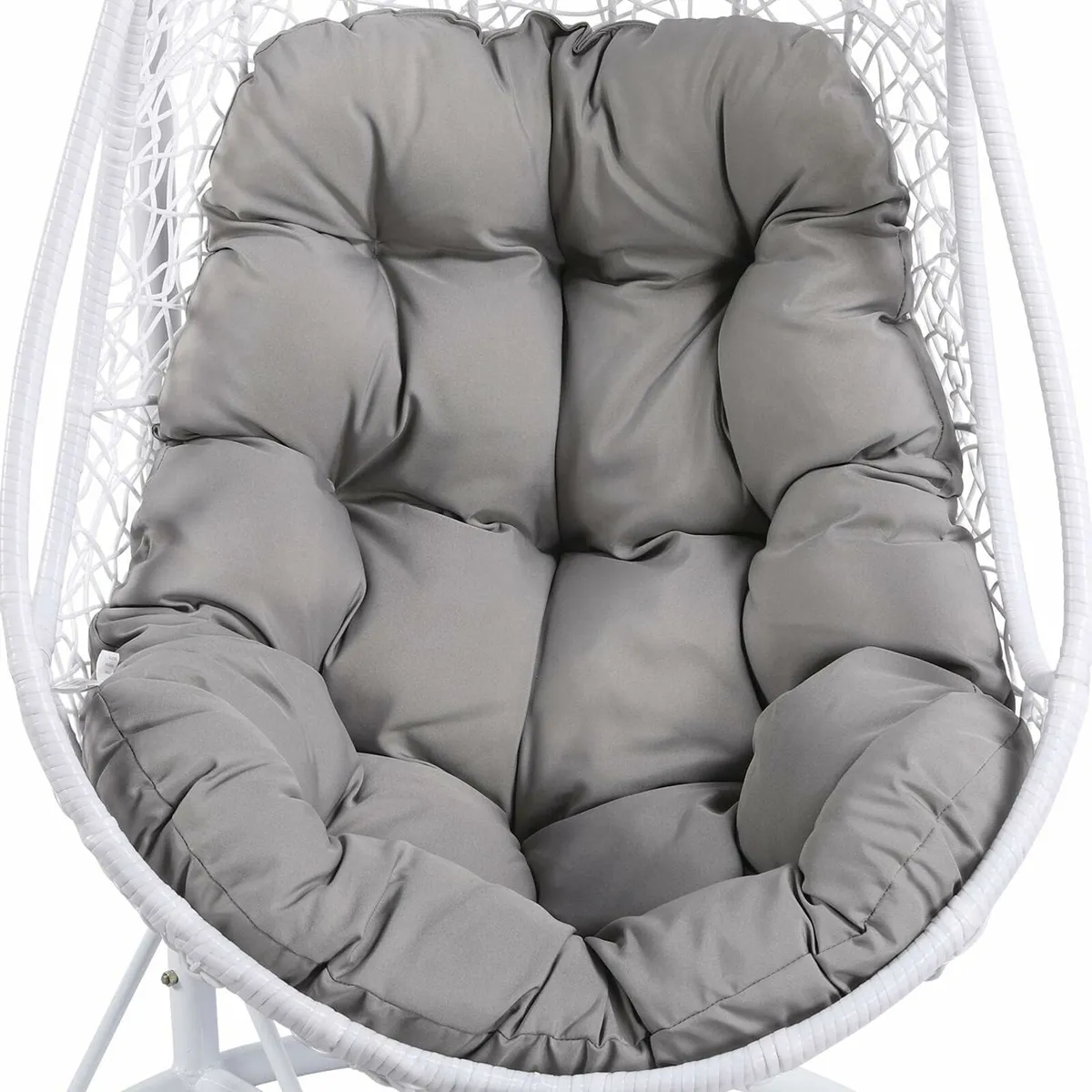 Stylish Hanging Egg Chair with Soft Cushion - Image 3