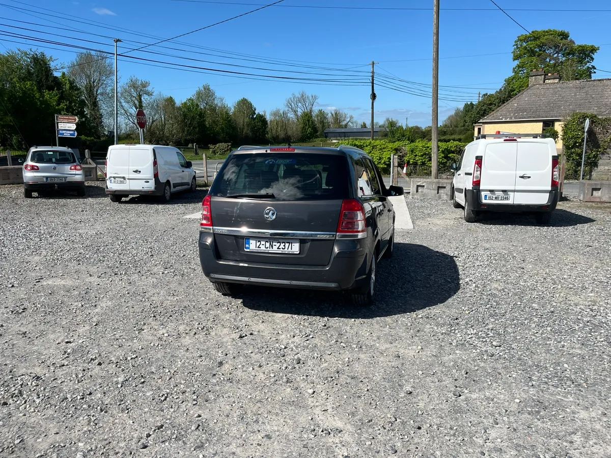 2012 vauxhall Zafira 7 seater only 90,000 miles - Image 2