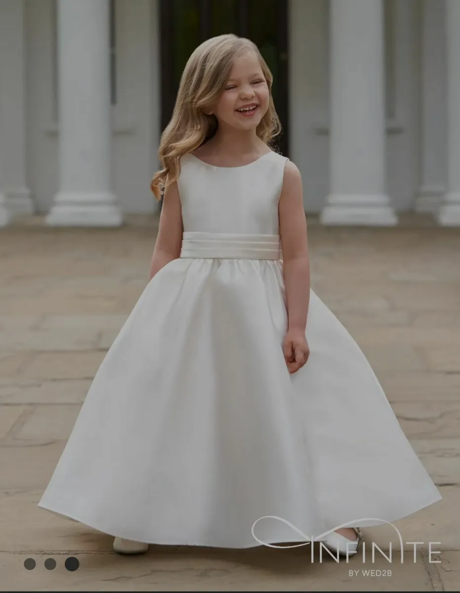 3 x Flower Girl Dresses For Sale - Image 1