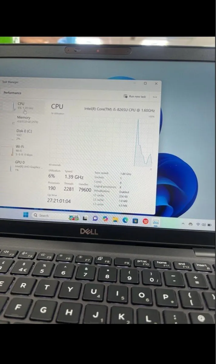 Dell Latitude 5300 touchscreen i5-8th Gen - Image 2