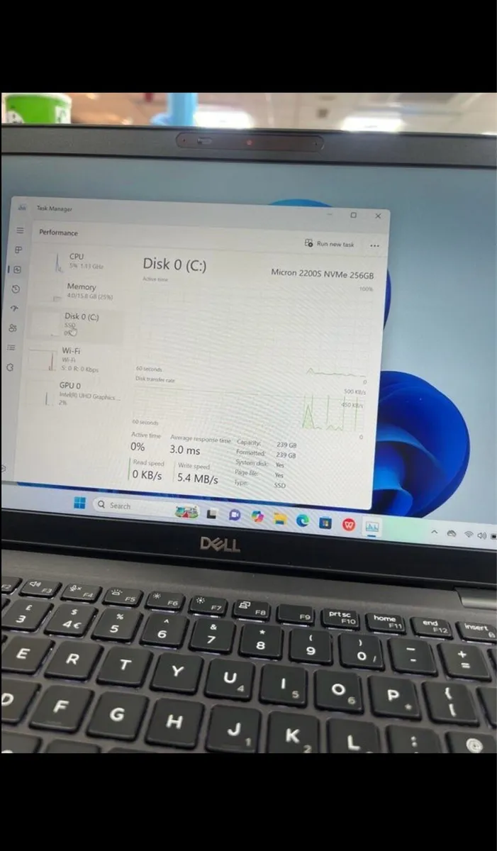 Dell Latitude 5300 touchscreen i5-8th Gen - Image 4