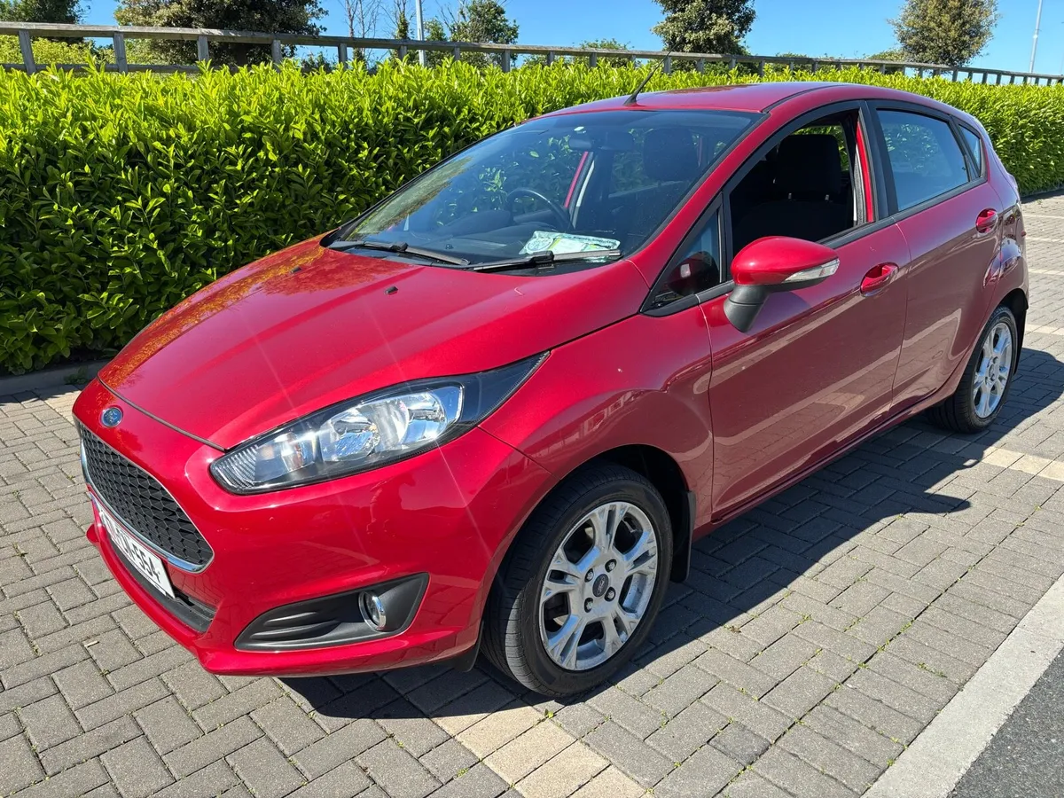 2017 Ford Fiesta 1.0 petrol ONE OWNER NCT 01/27 - Image 1