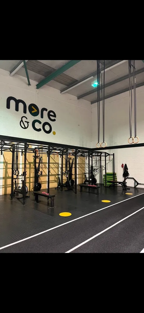 8 Bay Commercial Squat Rack / Fully Loaded - Image 1