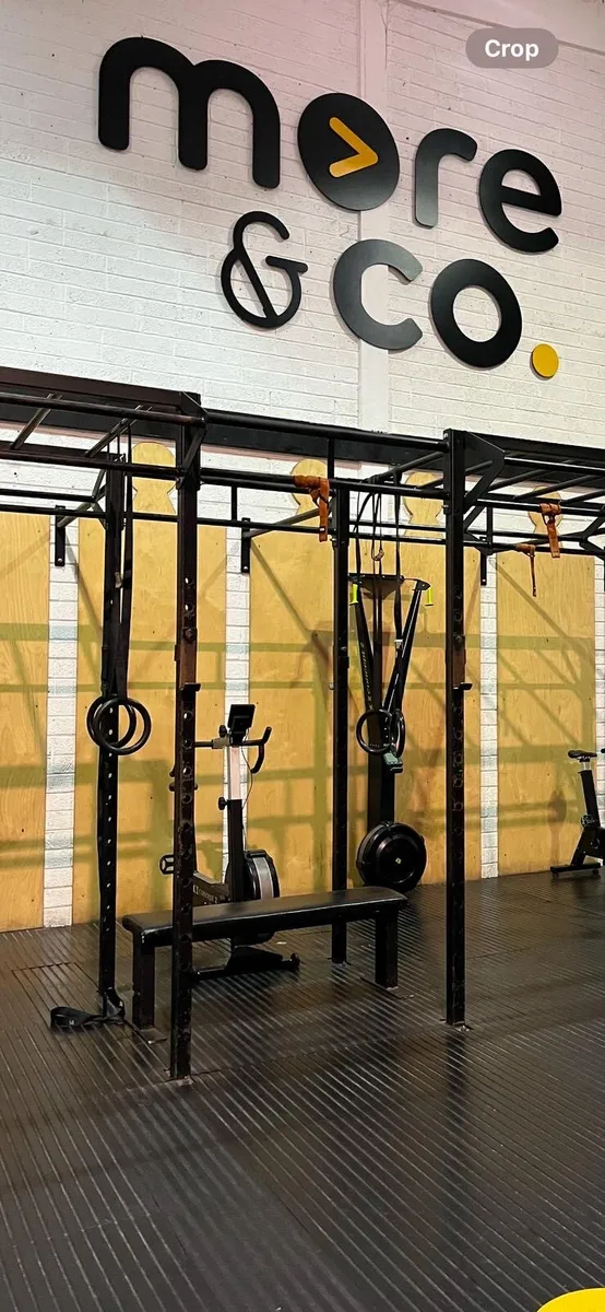 8 Bay Commercial Squat Rack / Fully Loaded - Image 3
