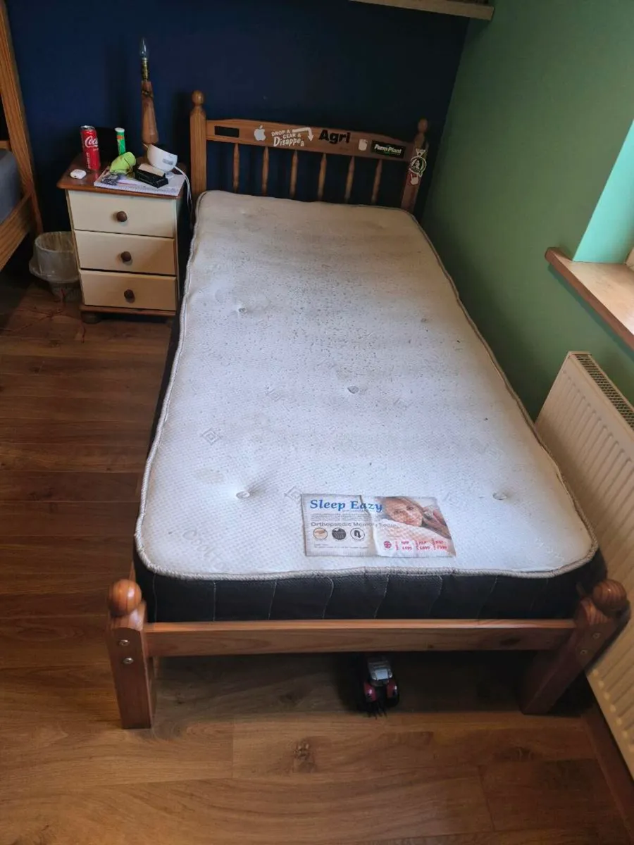 Single bed with Quality Mattress