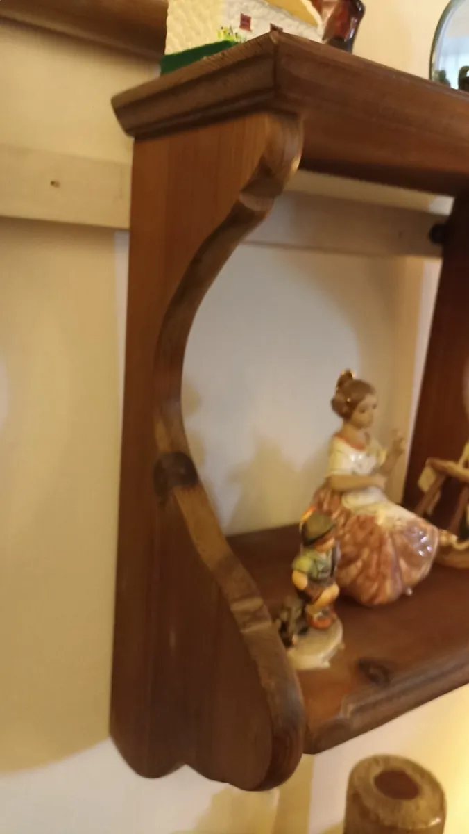 Pine Niche Shelf, - Image 2