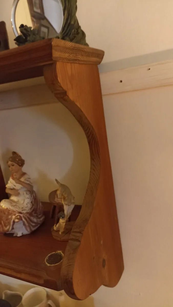Pine Niche Shelf, - Image 4