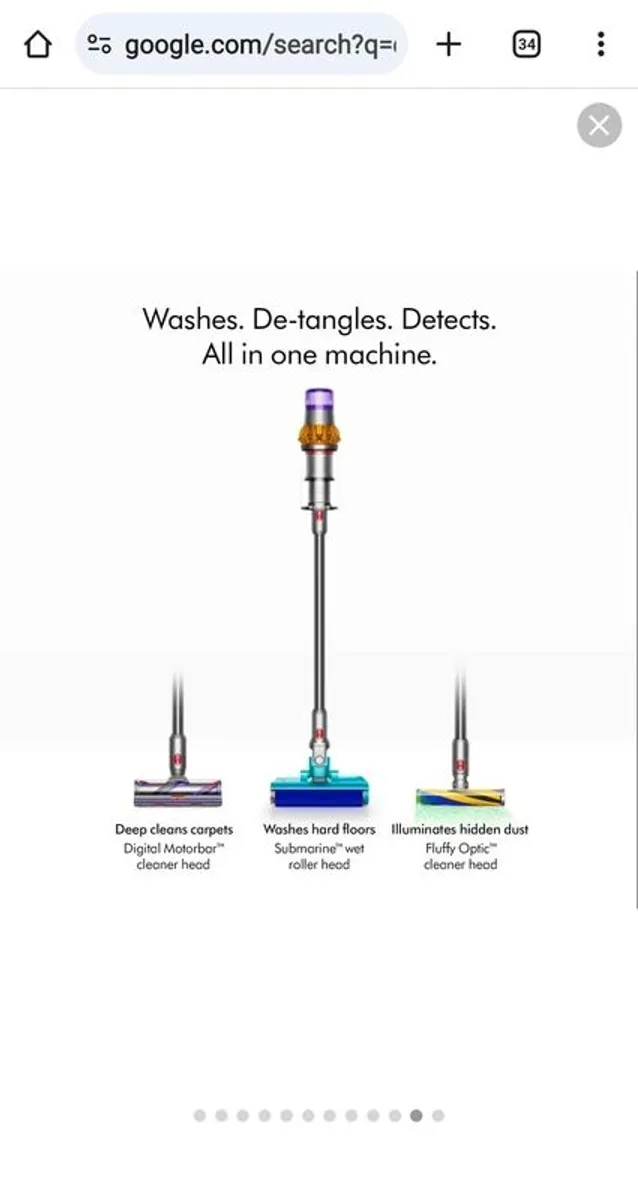 Dyson V15s Detect Submarine Wet & Dry Vacuum Cleaner - Image 3