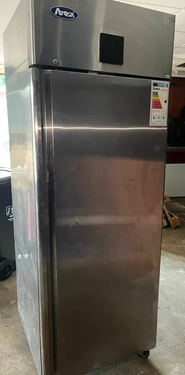 2m Tall Stainless Steel Freezer