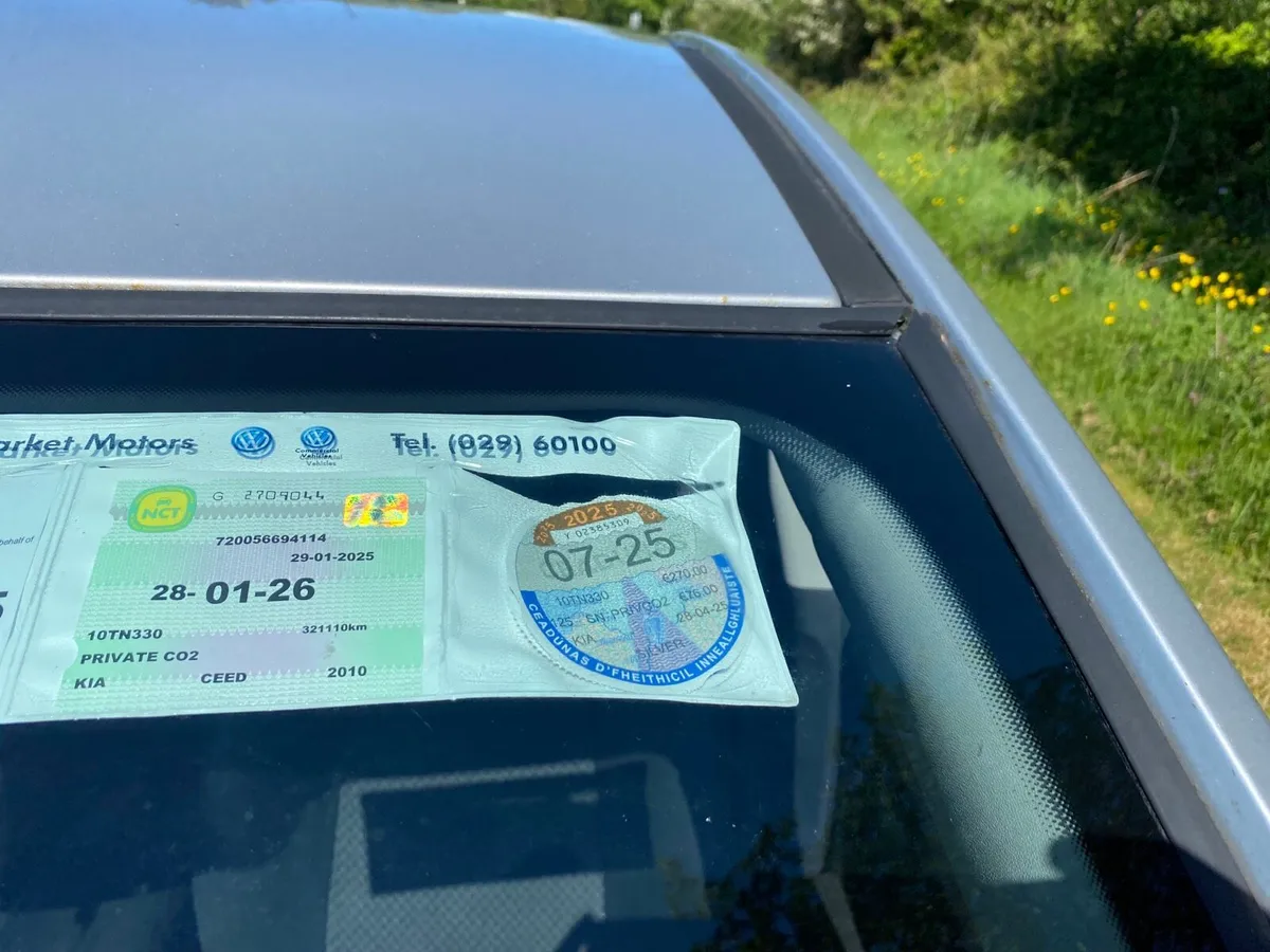 2010 KIA CEED NCT 1/26 TAXED 7/25 1.6 DIESEL - Image 2