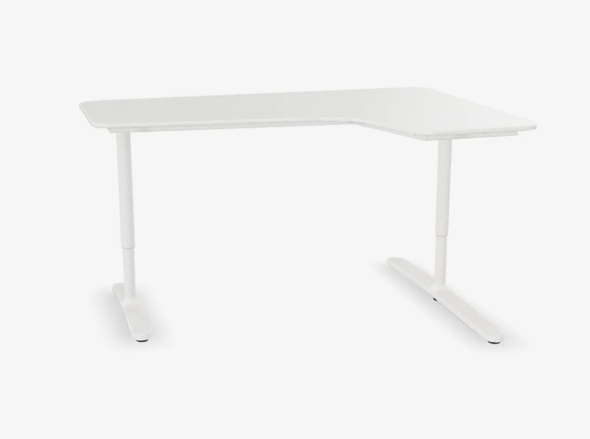 DESK -RIGHT CORNER - IKEA BEKANT - Image 1