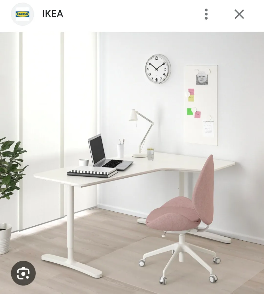 DESK -RIGHT CORNER - IKEA BEKANT - Image 2