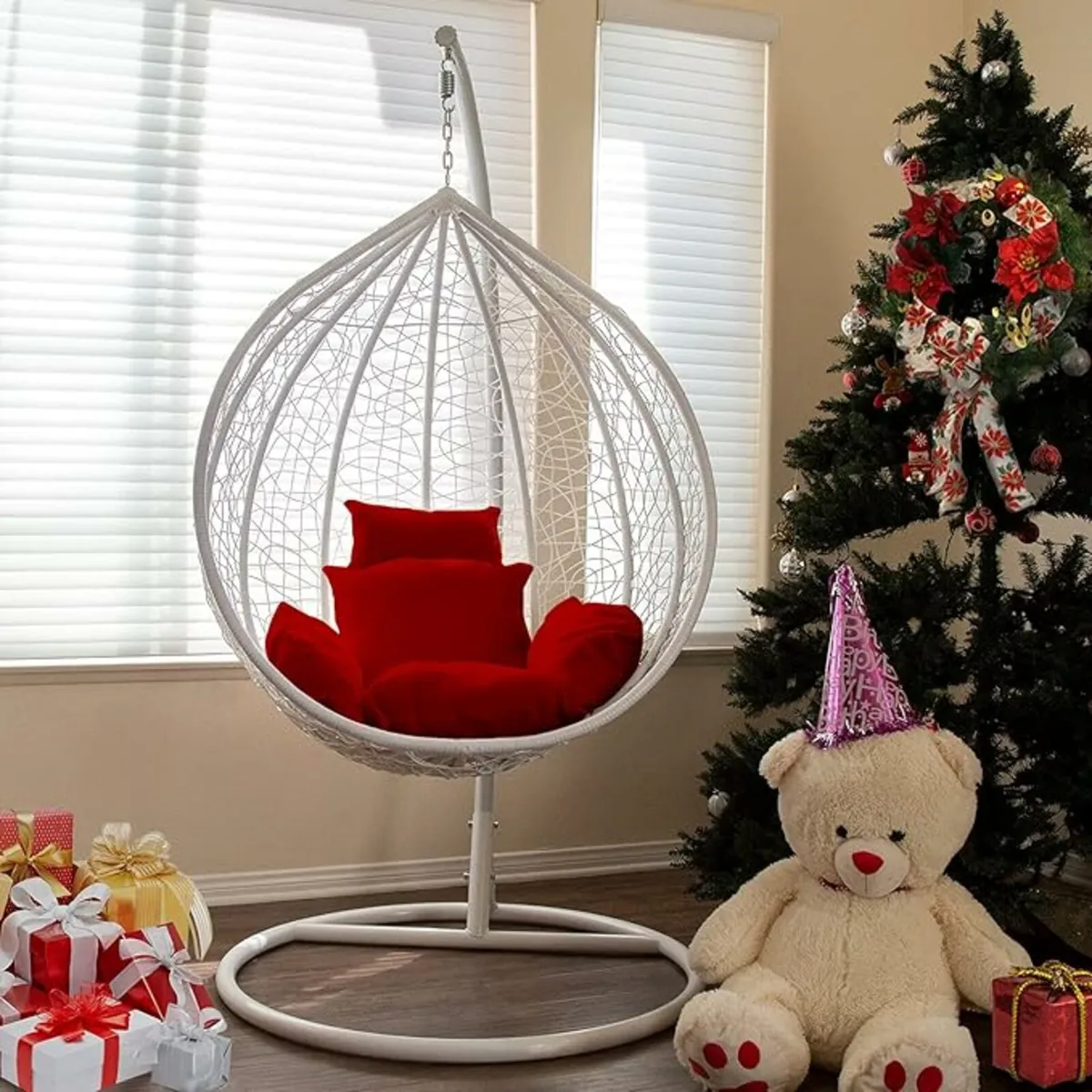 Modern Indoor Swing Chair for Bedroom or Lounge