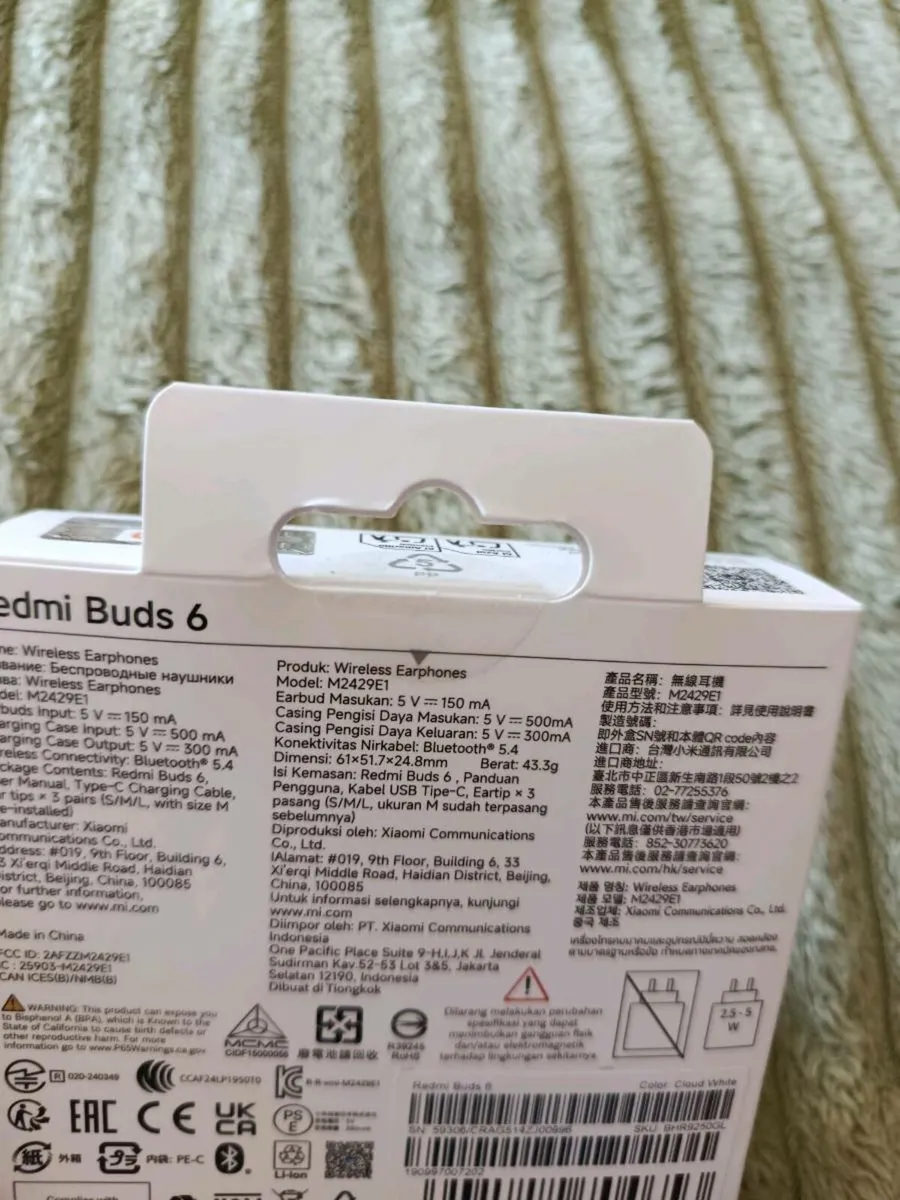 Bluetooth earphones - Redmi Buds 6 - Image 3