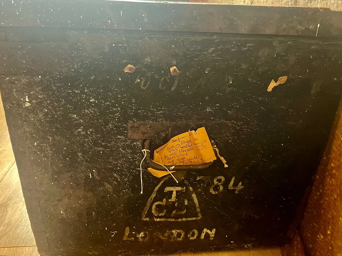 19th Century British Army Officers Chest - Image 2