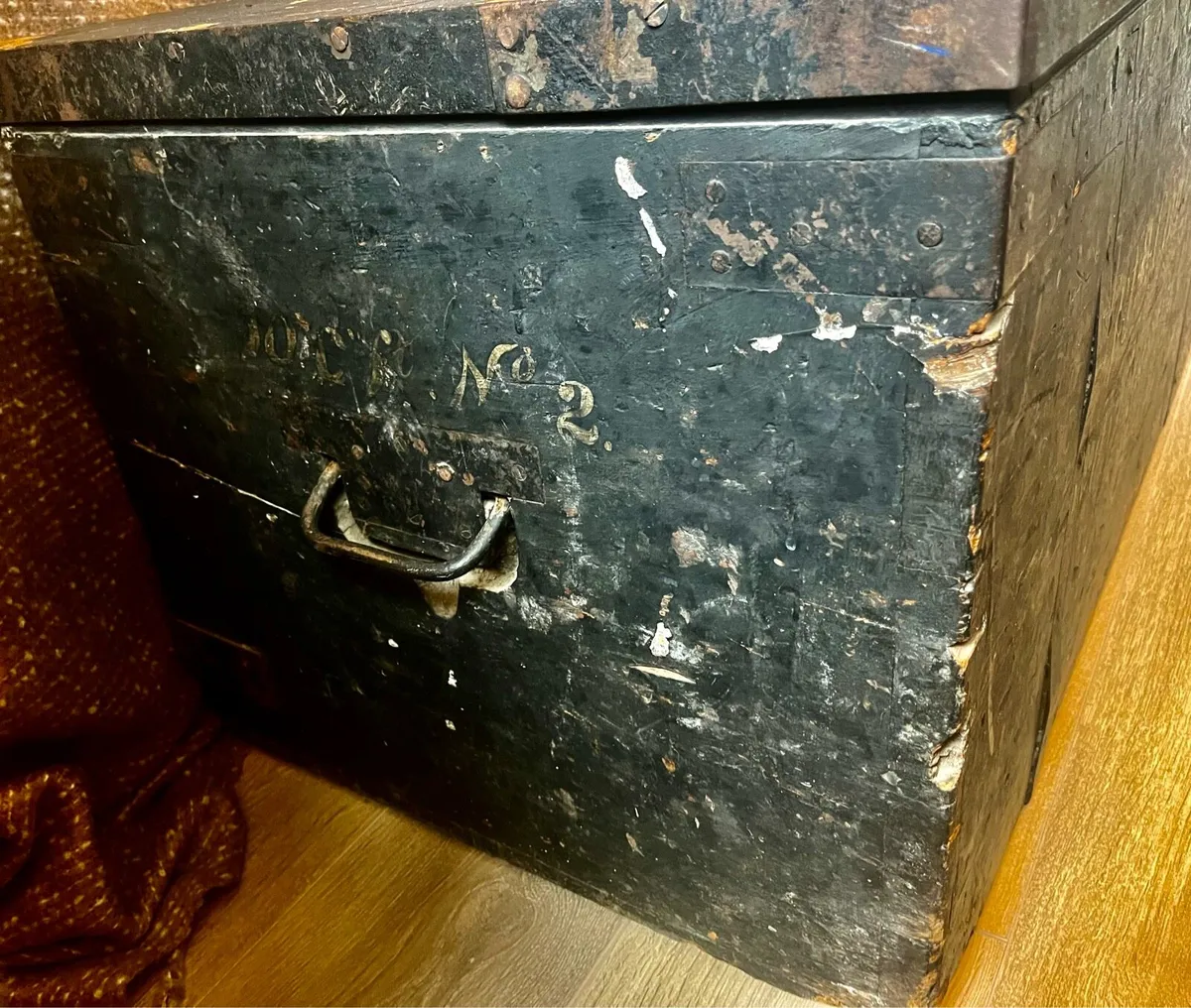 19th Century British Army Officers Chest - Image 4