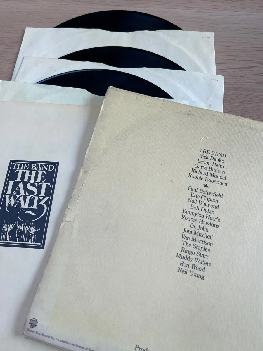 Vinyl  3 Lp of “The Band “ The Last Waltz - Image 2