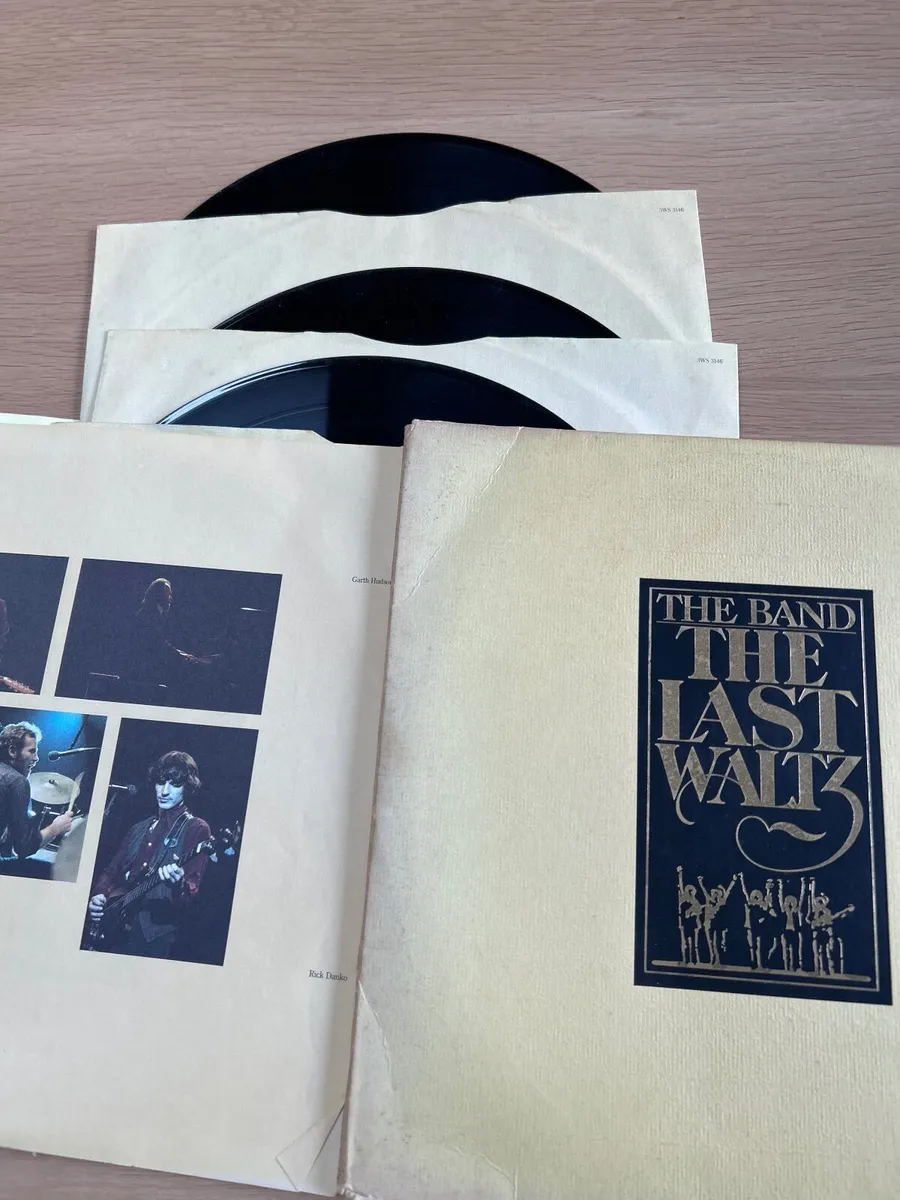 Vinyl  3 Lp of “The Band “ The Last Waltz - Image 1