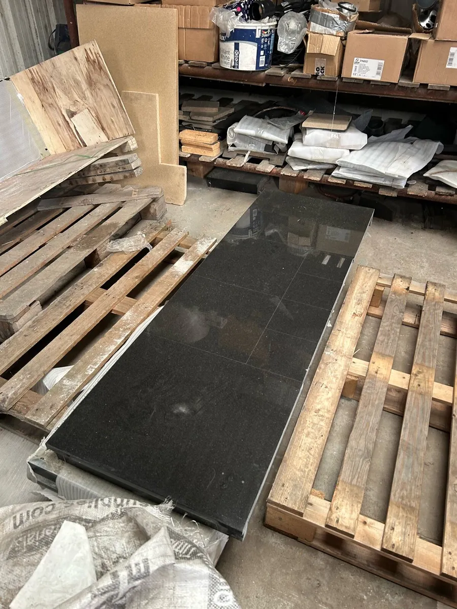Granite stove and fireplace bases - Image 1