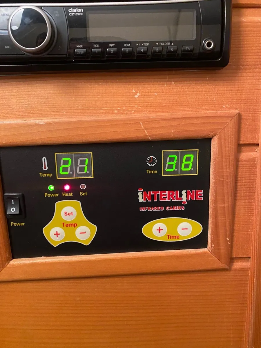 2 person infrared sauna - Image 3
