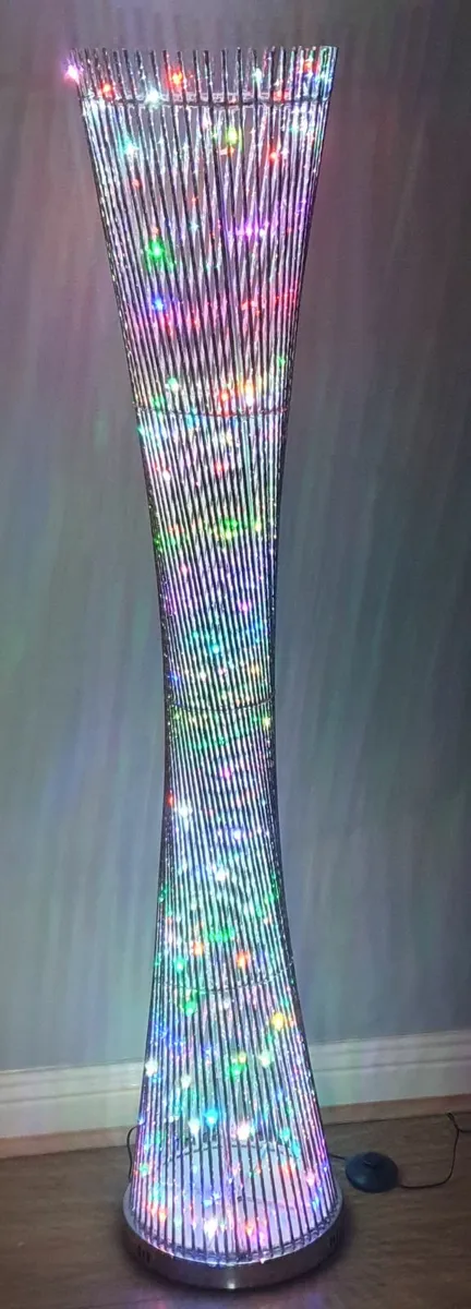 Spiral Colour Changing Floor Lamp - Image 2