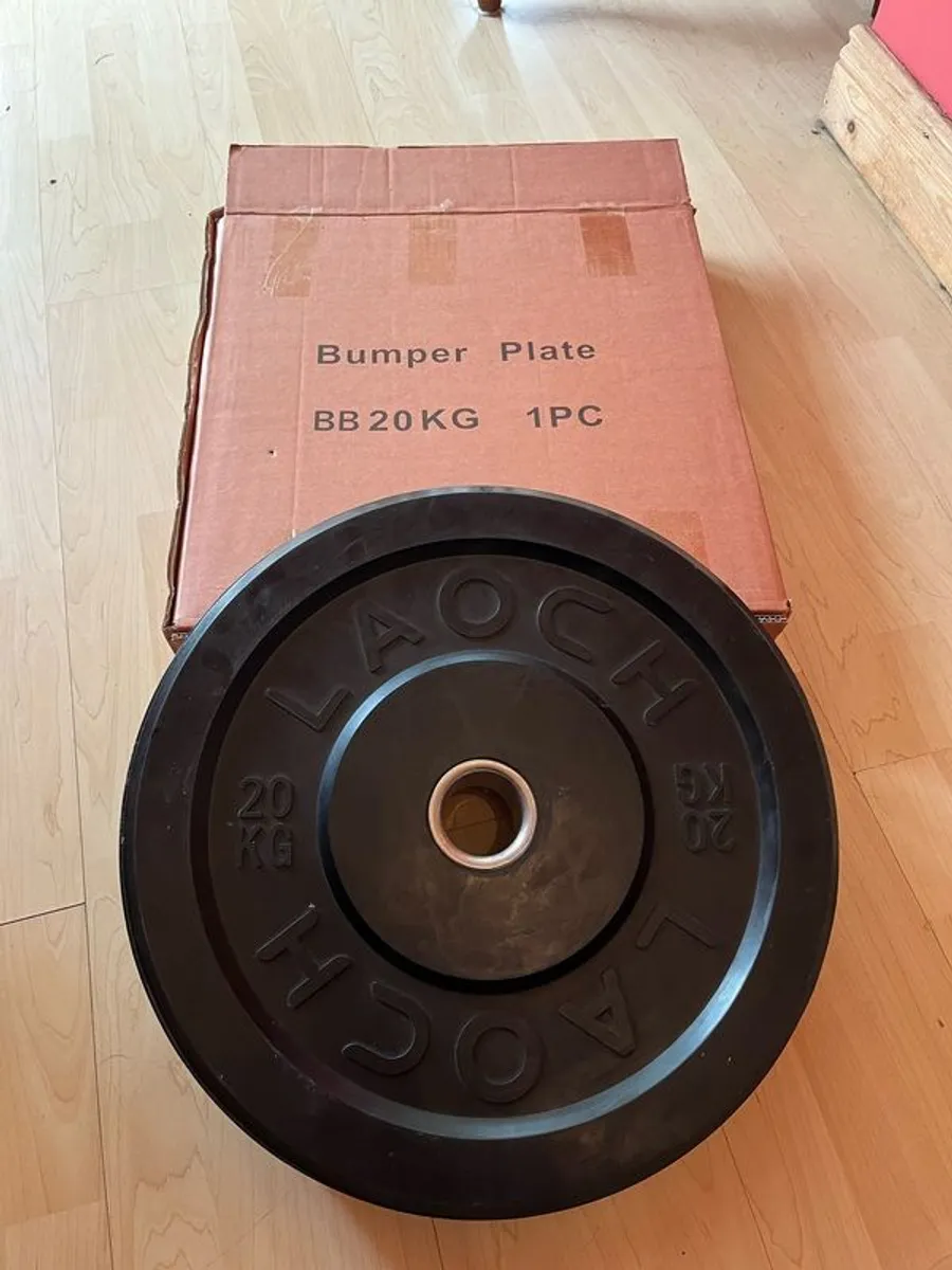 Bench Press with 107.5kg in weights including clips and 20kg Olympic bar - Image 4