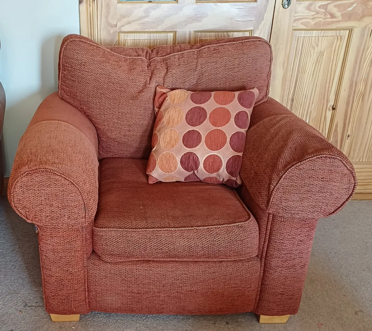 Couch and 2 x armchairs - Image 2
