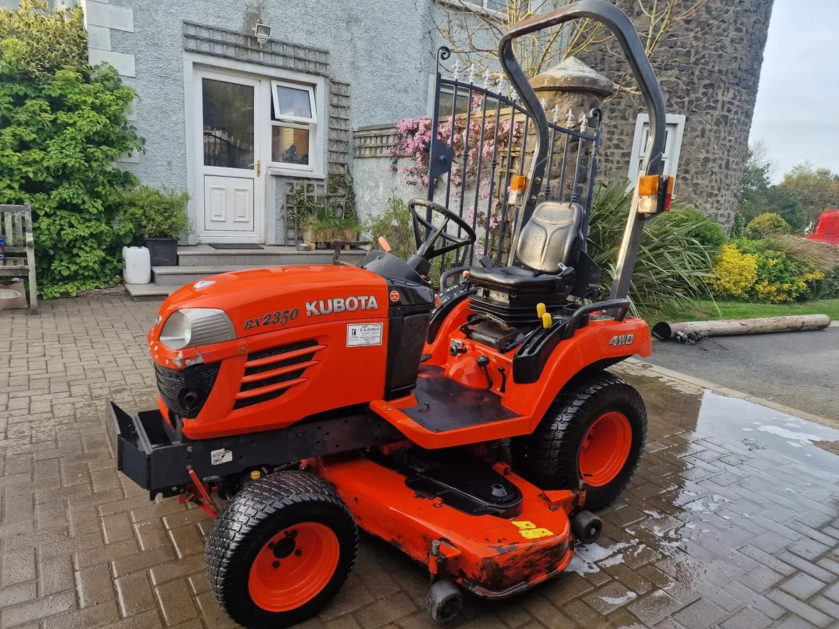 Kubota Compact Tractor ride on mower 2018 - Image 1