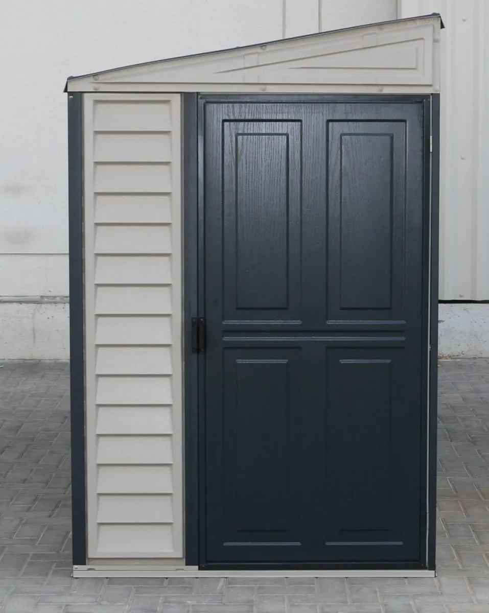 Sidemate 4x10 Vinyl Garden Pent Sheds - Image 2