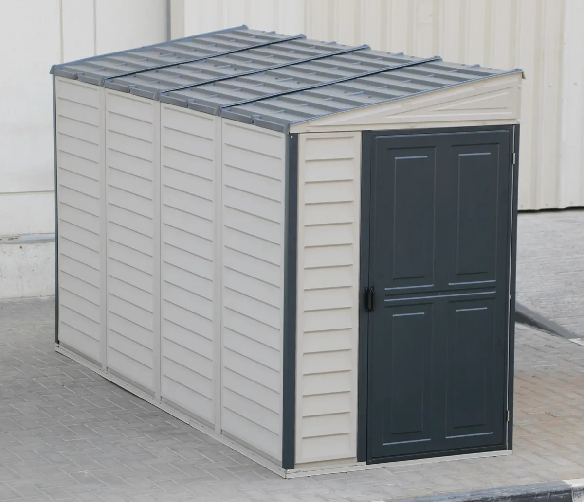 Sidemate 4x10 Vinyl Garden Pent Sheds - Image 1