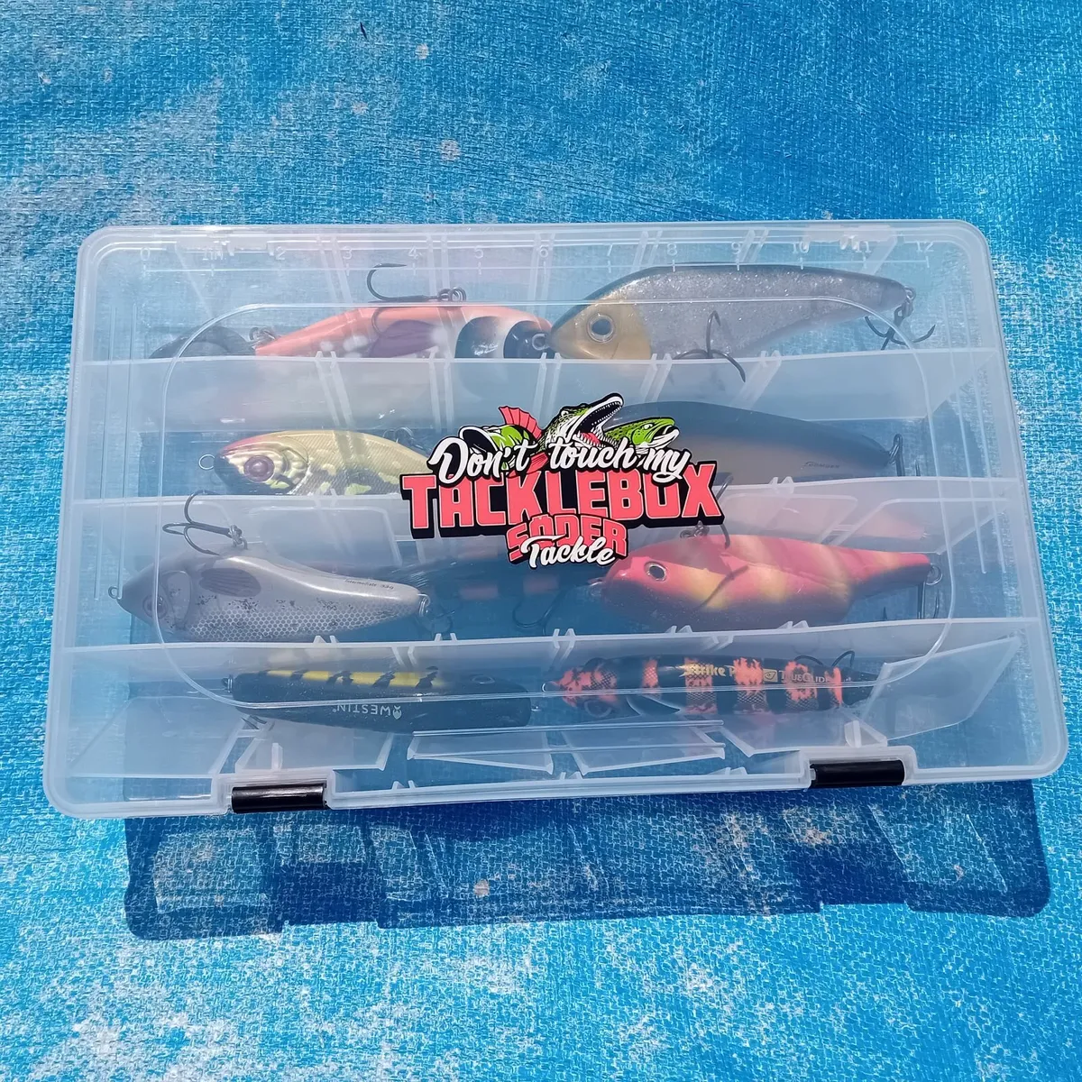 Tackle Box of Pike Lures - Image 1