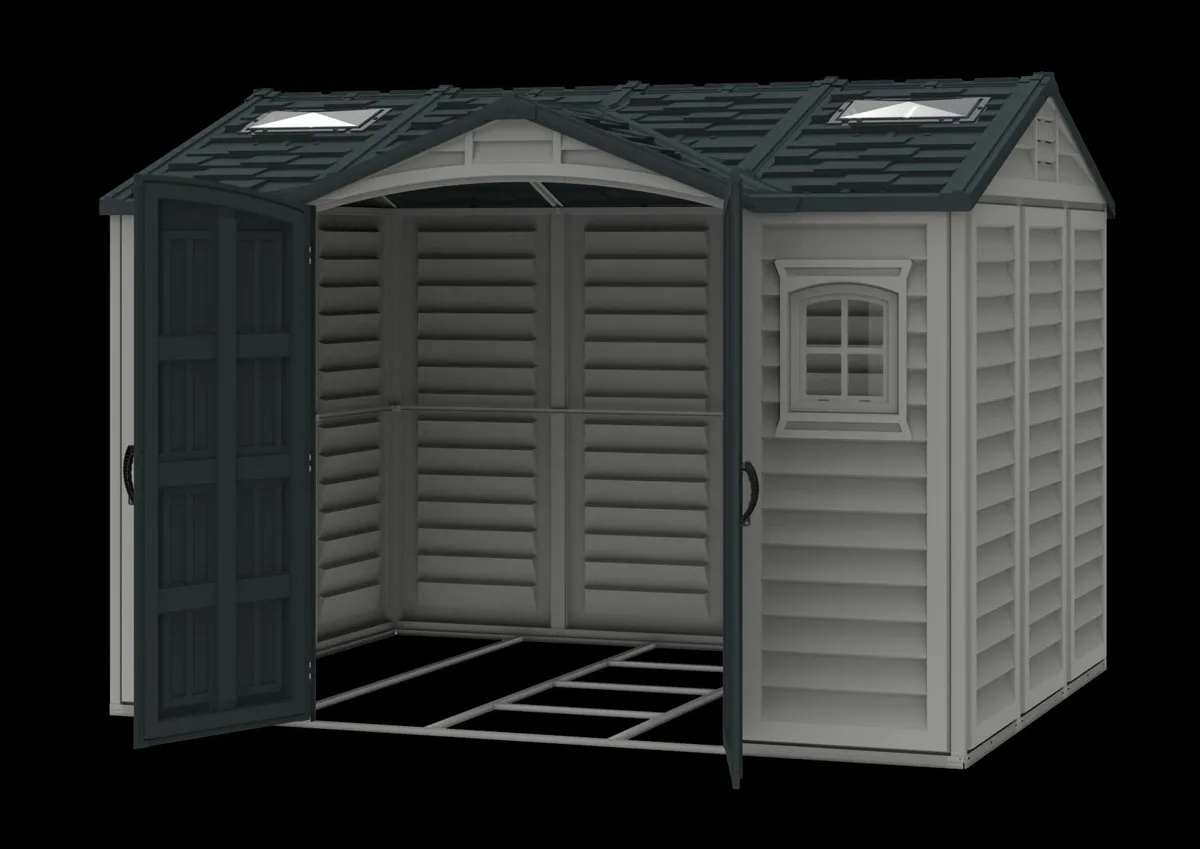10.5×8 Apex Pro Plus Vinyl Garden Sheds - Image 3